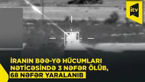 BƏƏ Müdafiə Nazirliyi: İran BƏƏ istiqamətində 186 raket və 812 pilotsuz uçuş aparatı buraxıb