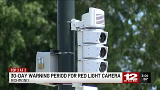 30-day warning period begins for red light cameras on Midlothian Turnpike