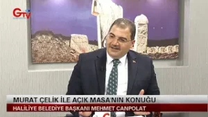 MURAT ÇELİK İLE AÇIK MASA - HALİLİYE BELEDİYE BAŞKANI MEHMET CANPOLAT