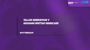Tallon Griekspoor v Giovanni Mpetshi Perricard | Rotterdam Open | Match Highlights