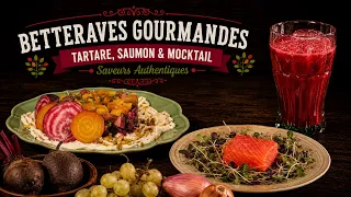 La Table de Maria: Betteraves Gourmandes | Tartare, Saumon & Mocktail