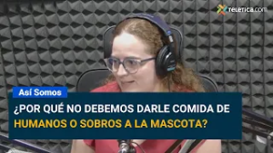 ¿Por qué no debemos darle comida de humanos o sobros a la mascota?