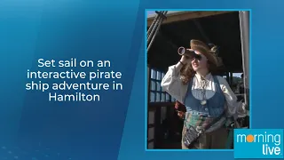 Set sail on an interactive pirate ship adventure in Hamilton