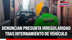 🔴🔵 Alleged irregularities reported after vehicle impoundment for G40 infraction