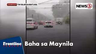Matindi at nagkabuhol-buhol ang traffic bunsod ng mga pagbaha | Frontline Tonight