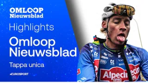 MAESTOSO VAN DER POEL come Michele Bartoli: vittoria all'esordio alla Omloop | HIGHLIGHTS