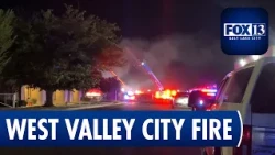Woodworking shop catches fire overnight in West Valley City