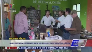 Municipalidad y ciudadanos impulsan mejoras en la biblioteca pública de La Ceiba