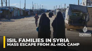Syria reports mass escape from al-Hol ISIL camp amid ‘shocking’ conditions