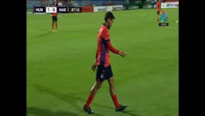 ¡Gol de Municipal! John Méndez anota de cabeza y abre el marcador ante Marquense