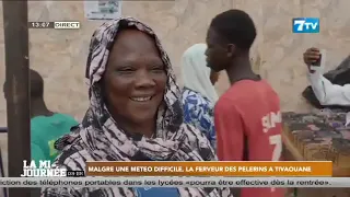 MALGRÉ UNE MÉTÉO DIFFICILE, LA FERVEUR DES PELERINS À TIVAOUANE
