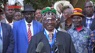 Elders from the Agikuyu, Embu, and Pokot communities condemn acts of violence