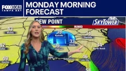 Tampa weather | Monday morning forecast