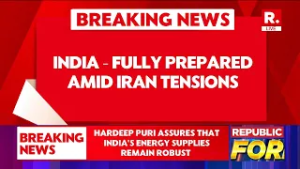 India Sets Up 24x7 Monitoring Room; Hardeep Puri Ensures No Faults In India's Energy Stocks Amid War