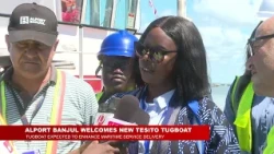 NEW TUGBOAT 'TESITO' ARRIVES AT BANJUL SEA PORT