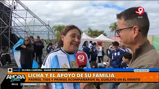 Gualeguay bursts with pride for "Licha" Martínez: all the voices