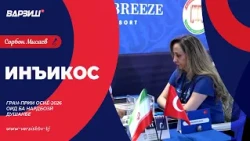 Инъикос. Гран-прии Осиё-2026 оид ба нардбозӣ Душанбе 2026