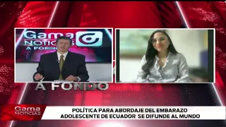 🔴 A Fondo | Política abordaje del embarazo adolescente de Ecuador se difunde al mundo / 9-9-2026