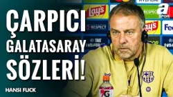 "Galatasaray'ın Stadyumundaki Atmosfer..." | Hansi Flick & Pau Cubarsi Maç Önü Basın Toplantısı