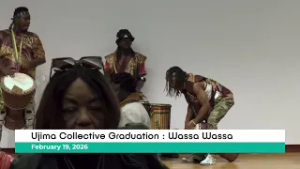 African Drummers Acrobats Wassa Wassa at Ujima Graduation Celebration | February 19, 2026