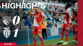 Résumé, Le Havre 0-1 AS Monaco (J1, Dier)