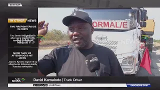 Beitbridge Border truck congestion clearing up