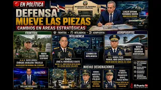 Abinader mueve el alto mando: cambios claves en frontera, inteligencia y aeropuertos