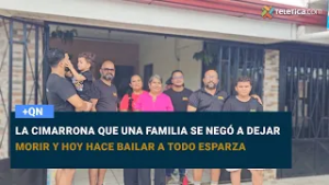 La cimarrona que una familia se negó a dejar morir y hoy hace bailar a todo Esparza