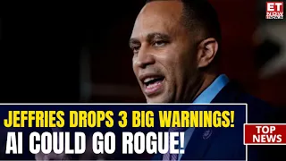 Jeffries Challenges Trump on Media Access, Demands Iran War End & Calls for AI Safety Guardrails