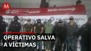 Rescate heroico en Edomex: Policías liberan a víctimas de secuestro masivo
