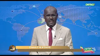 JT19H30 sur ORTM2 du 30 Août 2026.#replay Présentation : Cheick FantaMady N'DIAYE#ORTM_Web