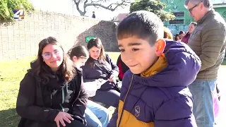 Club de niños Zorrilla organizó jornada de cambio de figuritas