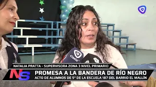 For the first time, thousands of students pledged allegiance to the flag of Río Negro