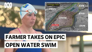 Aussie farmer trains 700 laps daily for Manhattan's toughest swim | Landline | ABC iview