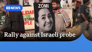 Rally demands new investigation into Zomi Frankcom’s death in Gaza | ABC NEWS