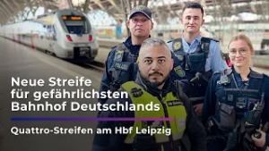 Neue STREIFE gegen Kriminalität am Hauptbahnhof Leipzig I Sachsen Fernsehen