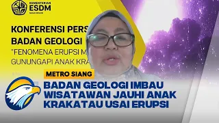 Gunung Anak Krakatau Erupsi Menerus Warga Diminta Jauhi Radius 3 Kilometer | Metro Siang