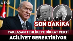 Bahçeli Yaklaşan Tehlikeye Dikkat Çekti! Aciliyet Gerektiriyor #Sondakika