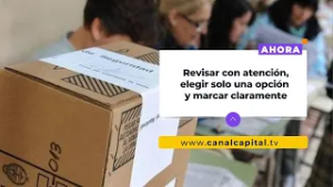 ¿Cómo marcar correctamente el tarjetón y evitar que su voto sea anulado? | Nación