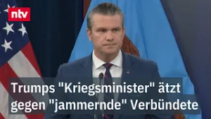 Trumps "Kriegsminister" ätzt gegen "jammernde" Verbündete - "Sitzen da und beschweren sich"