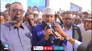 Wafdi uu hoggaaminayo MW ku xigeenka Hirshabeelle Yuusuf Dabageed oo si wayn loogu Soo...