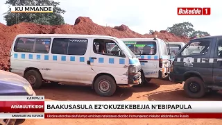 Baddereeva ne bannannyini mottoka batabukidde aduumiira poliisi y’ebidduka