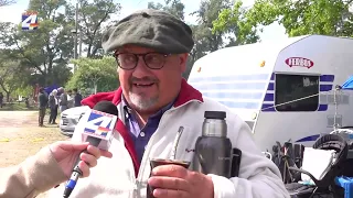 Encuentro con el Patriarca: Campamentistas y marchantes de todo el país, coparon Paysandú.