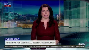 Orbán Viktor évértékelő beszédet tart holnap - HírTV