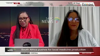 South Africa pushes for local medicine production