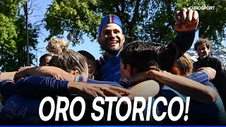 WHAT A JOY, ITALY! GOLD in the mixed team relay, France 2nd | Montreal 2026 World Championships