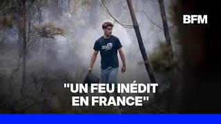 Gironde wildfires: Authorities state it is a blaze "never seen before in France"