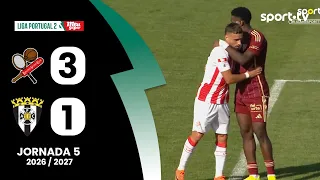 Resumo: Leixões 3-1 Amarante - Liga Portugal Meu Super | sport tv