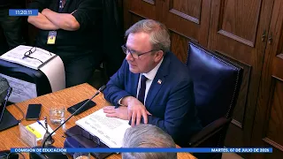 Comisión de Educación - 07 de julio de 2026 | Primera parte