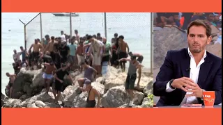 Albert Rivera’s outrage over the management in Ceuta: "They are fueling the problem"
